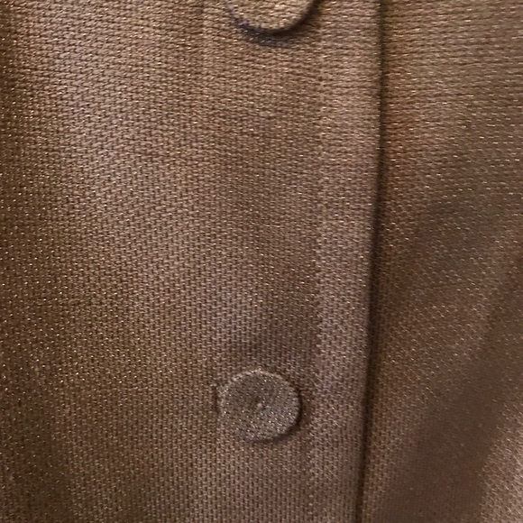 Talbots gold metallic jacket - Picture 5 of 7